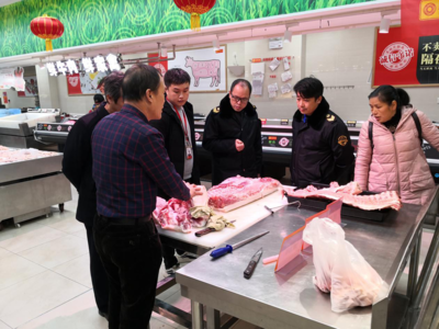 守護年關 永州市場監管稽查人員在行動